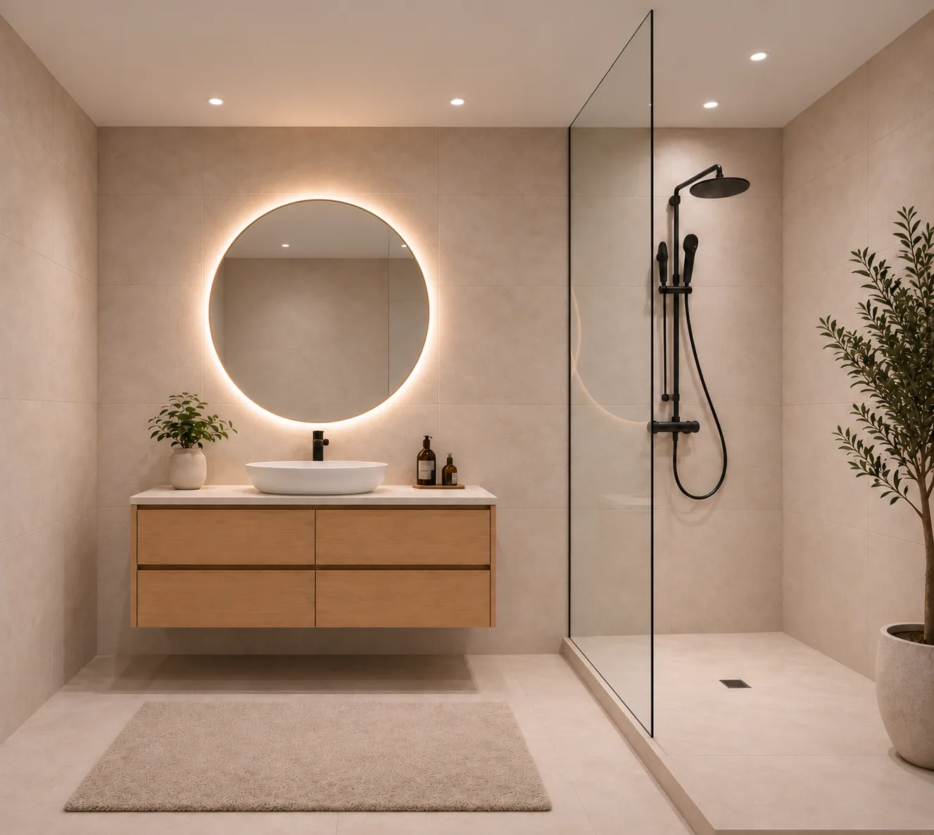 Baño Nature, vista general