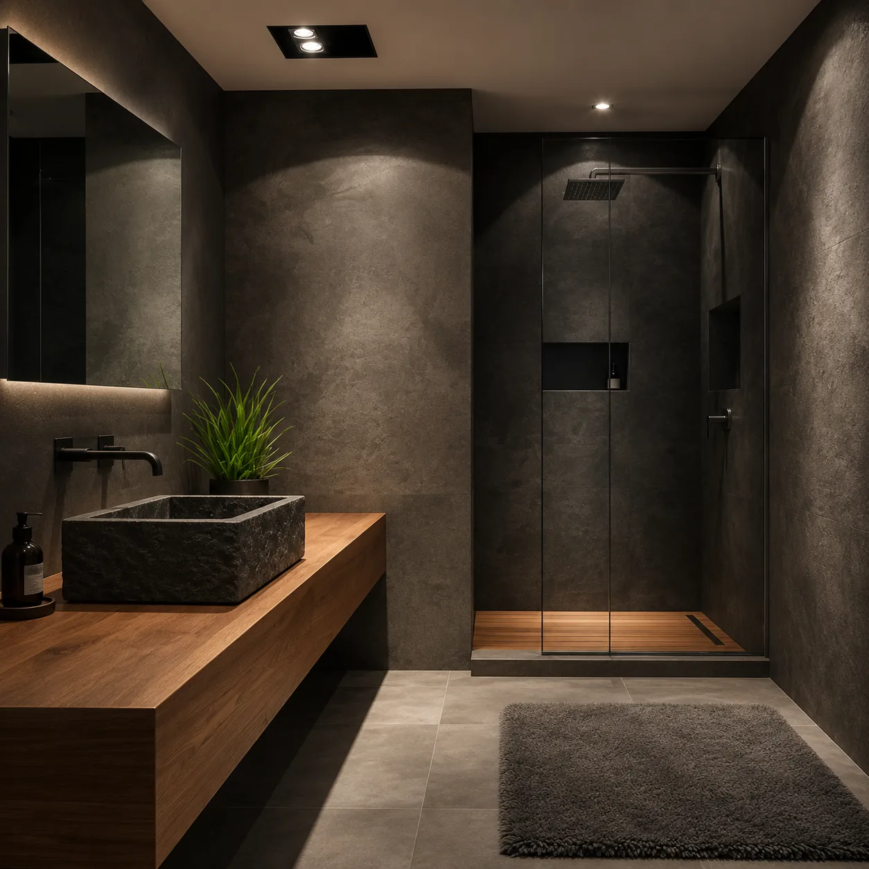 Baño de estilo Elegance